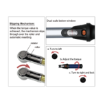 Adjustable Slipping Torque Wrench