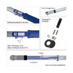 Push-Thru Split-Beam Torque Wrench