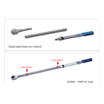 Push-Thru Split-Beam Torque Wrench