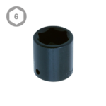 1/4″ Drive Impact Socket, SAE, Metric, US. Standard