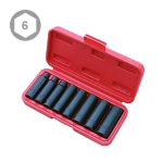 8PC 3/8″ Dr. Deep Impact Socket Set (SAE)