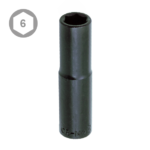 1/4″ Drive Deep Impact Socket, SAE, Metric, US. Standard