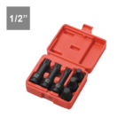 6PC 1/2″ Dr. Triple Square 12PT XZN Impact Bit Socket Set (43&78L)