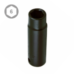 3/8″ Drive Deep Impact Socket, SAE, Metric, American Standard