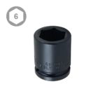 1/2″ Drive Impact Socket, SAE, Metric, European Standard