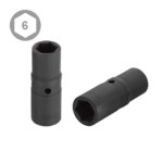 1″ Dr. Extra Thin Wall Deep Impact Socket