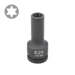 1/4″ Dr. Deep Star Impact Socket