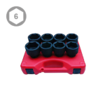 8PC 3/4″ Dr. Impact Socket Set (SAE)