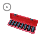 8PC 3/4″ Dr. Deep Impact Socket Set (SAE)