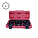 26PC 1/2″ Dr. Impact Socket Set