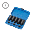 8PC 1/2″ Dr. Impact Socket & Bit Socket Set