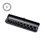 10PC 1/2″ Dr. Impact Socket Set