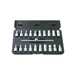 21PC 3/8″ Dr. Master Drain Plug Key Set (36mmL)