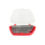 5PC Screw Extractor Set (Smooth) (Shaft with Fine Sand Blasting)