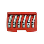 6PC 3/8″ Dr. Jointed Glow Plug Socket Set (with Clip)