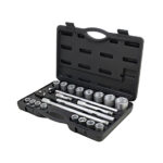 21pcs 3/4″ Dr. Socket Tool Set