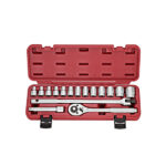 17pcs 1/2″ Dr. Socket Tool Set