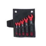 5pcs VDE 1000V Insulated Open End Spanner Set (Pouch Bag)