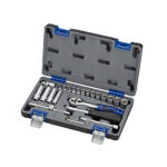 25pcs 1/4″ Dr. Socket Tool Set