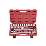 24pcs 1/2″ Dr. Socket Tool Set