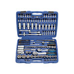 150pcs 1/4″ & 3/8″ & 1/2″ Dr. Socket Tool Set