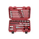 31pcs 1/2″ Dr. Wrench & Socket Tool Set