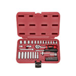 39pcs 1/4″ Dr. Socket Tool Set