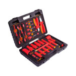 24pcs 1/2″ Dr. VDE 1000V Insulated Socket Tool Set