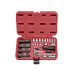 62pcs 1/4″ Dr. Socket Tool Set