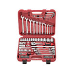 77pcs 1/4″ & 1/2″ Dr. Socket Tool Set