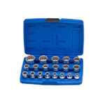 19pcs 1/2″ Dr. Spline Socket Set