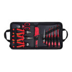 12pcs VDE 1000V Insulated Pliers & Screwdriver Tool Set (Zipper Bag)