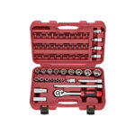 56pcs 1/4″ & 1/2″ Dr. Socket Tool Set