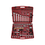 118pcs 1/4″ & 1/2″ Dr. Socket Tool Set