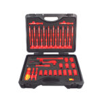 41pcs 3/8″ Dr. VDE 1000V Insulated Screwdriver Socket Tool Set