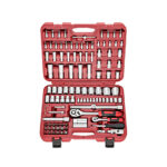 108pcs 1/4″ & 1/2″ Dr. Socket Tool Set