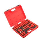 17pcs 3/8″ Dr. VDE 1000V Insulated Socket & Bit Socket Tool Set