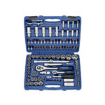 113pcs 1/4″ & 1/2″ Dr. Socket Tool Set