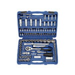 108pcs 1/4″ & 1/2″ Dr. Socket Tool Set