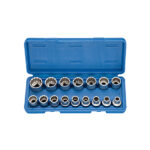 16pcs 1/2″ Dr. Flank Socket Set