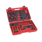 22pcs 3/8″ Dr. VDE 1000V Insulated Socket Tool Set