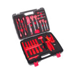 27pcs 3/8″ Dr. VDE 1000V Insulated Socket Tool Set