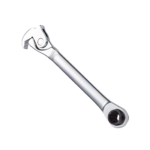 8″ Quick Spring-Loaded Crowfoot Wrench + Socket (9-14mm)