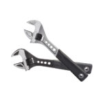 4″-15″ Less Weight Anti-slip TPR Strong Handle Adjustable Wrench