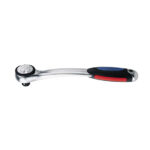 72T Round Head Curved Ratchet Handle