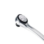 72T Round Head Curved Ratchet Handle