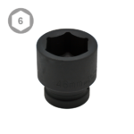 1″ Drive Impact Socket, SAE, Metric, American Standard