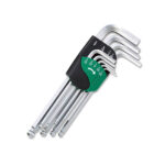 Rotating Type-Ball Point Hex Key Set (Short / Long / Extra Long)