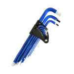 Extra Long Arm Powder Coating Twisted Hex Key Set