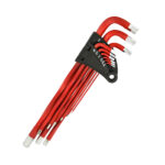 Extra Long Arm Powder Coating Twisted Hex Key Set